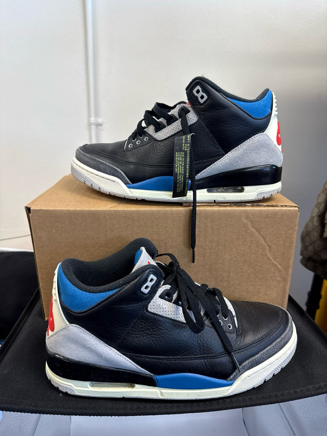 Jordan 3 Rare Air (no box) Sz 9