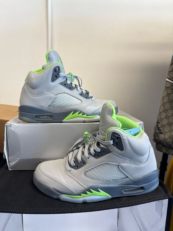 Jordan 5 - Green Bean - 9 (w/ box)