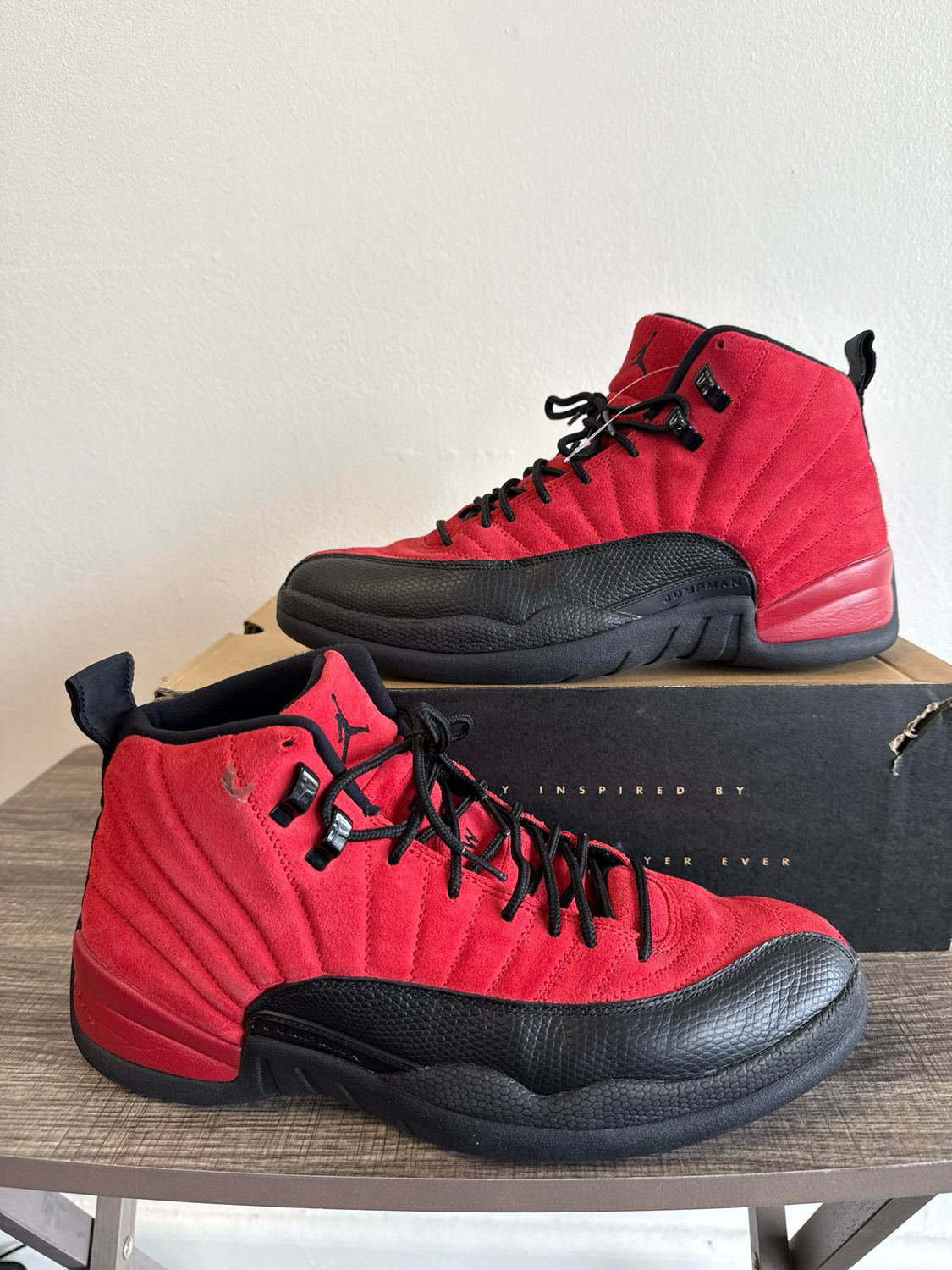 Retro 12 Reverse Flu Game (used) box