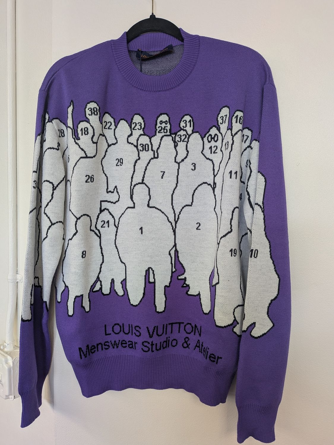 Louis Vuitton Studio Jacquard Crewneck (Sz L)