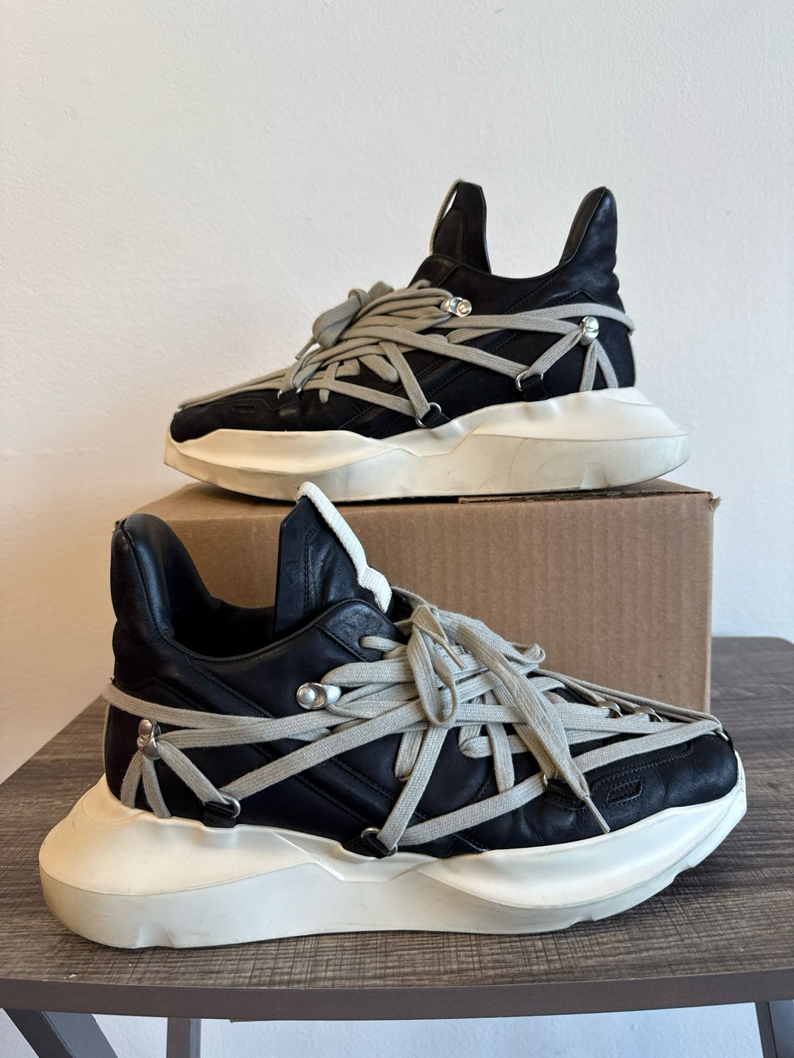 Rick Owens Mega Lace Geth Runnner Sz 11