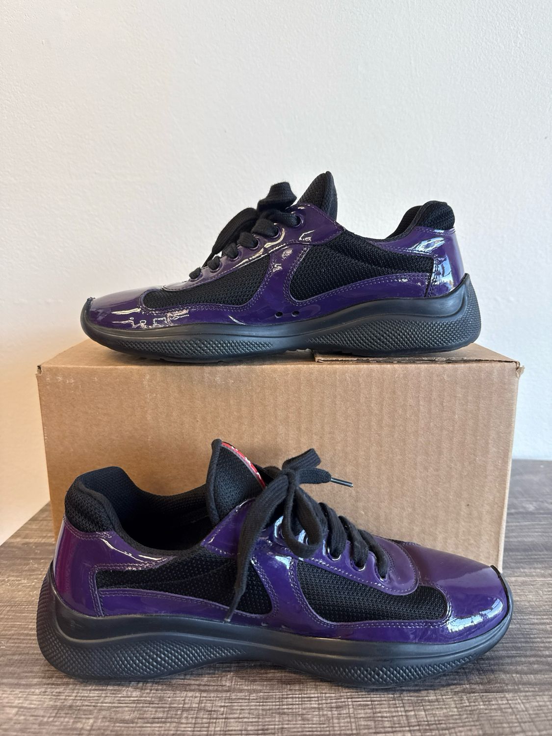 prada Purple American Cups Sz 7