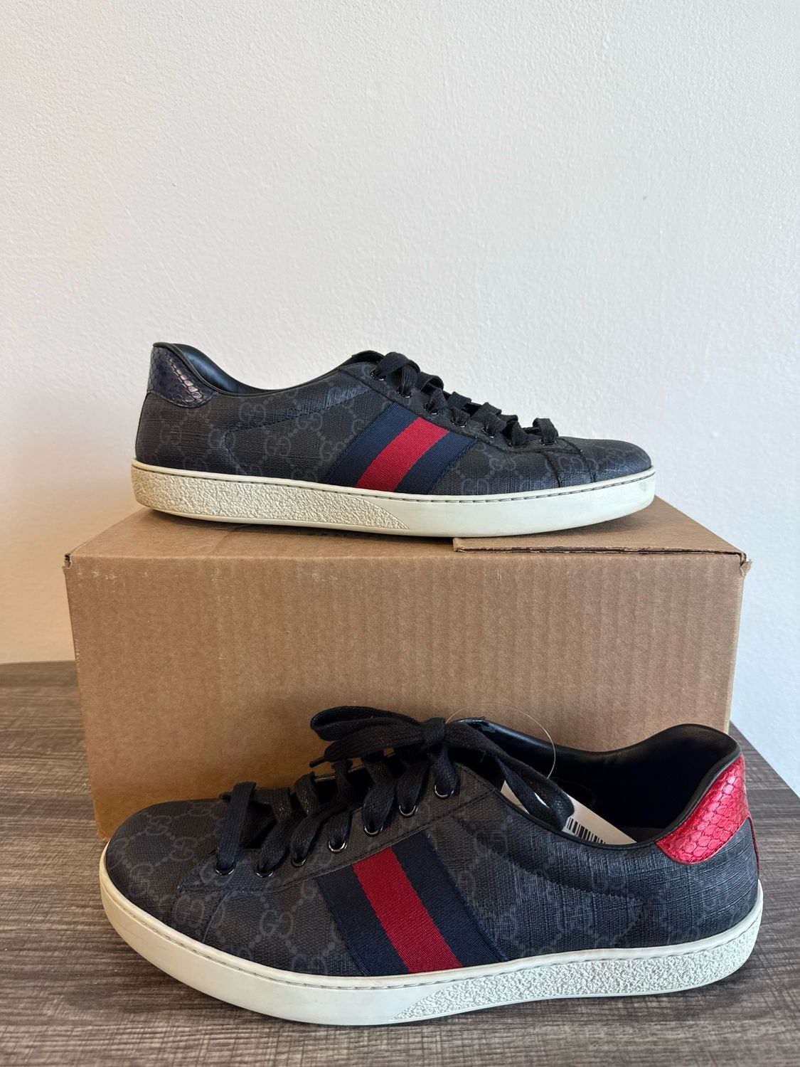 Gucci Ace GG Supreme Black