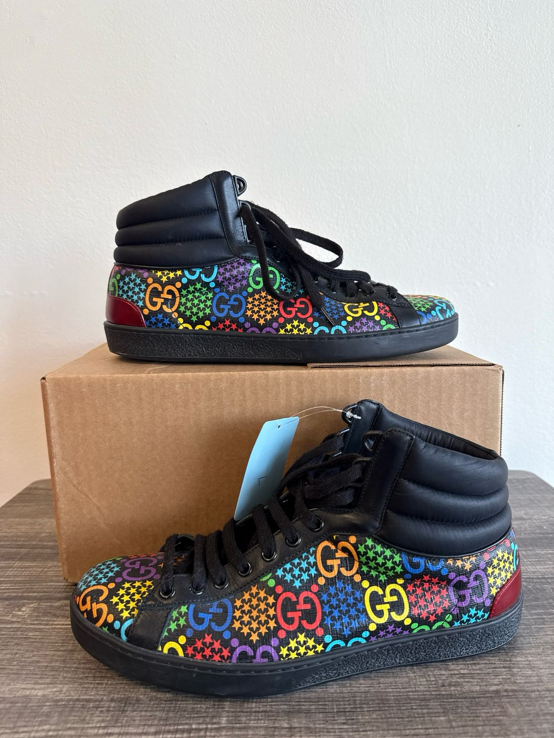 Gucci Psychedelic GG High Top Sneakers