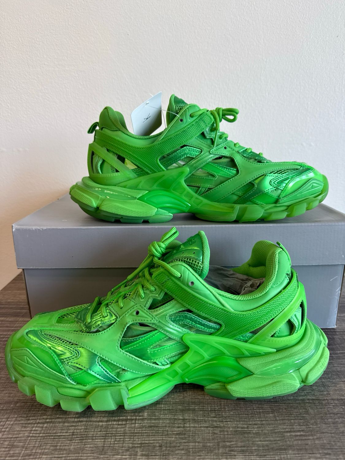 Balencieaga Track 2 Green Sz 11