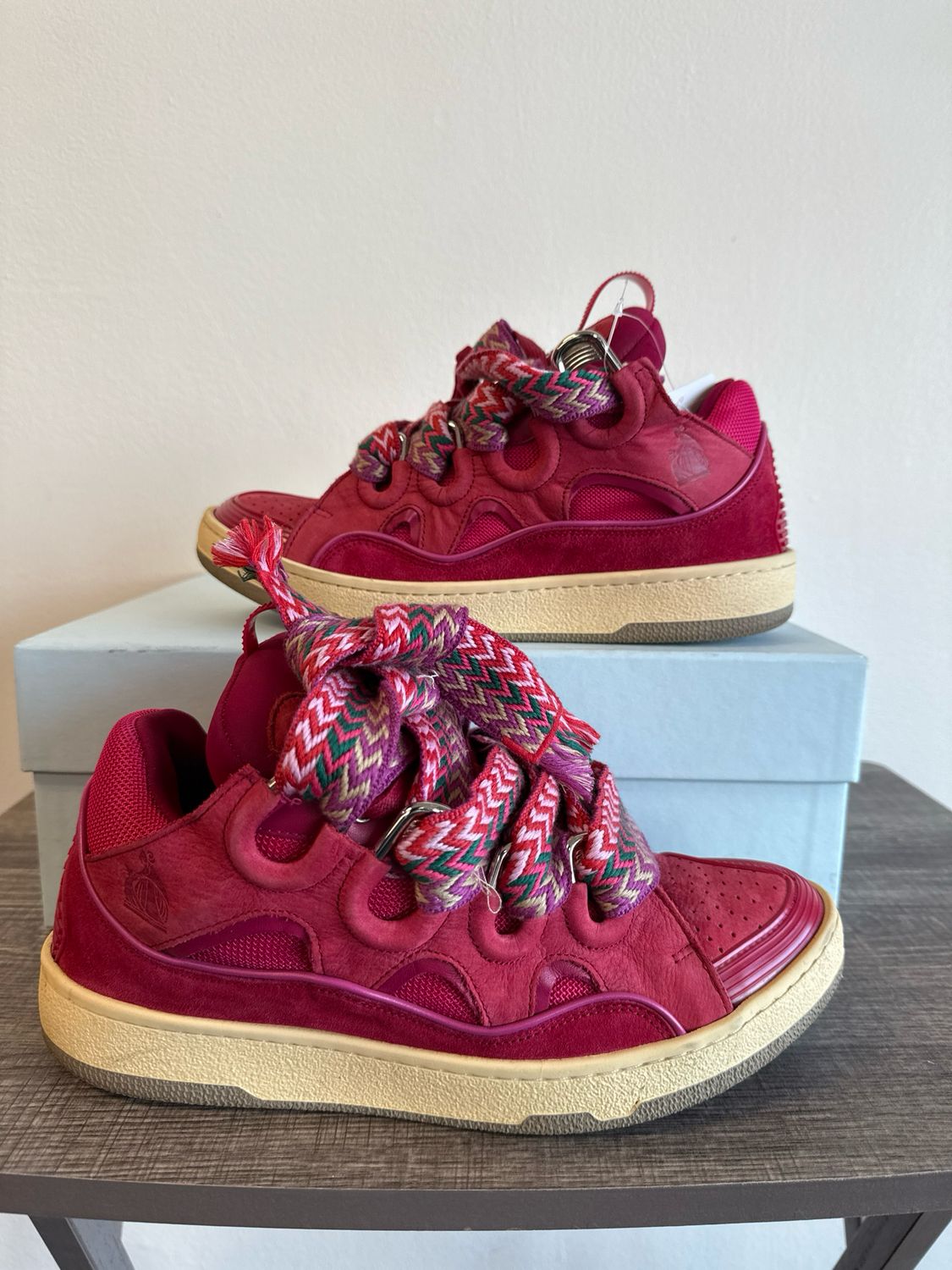 Lanvin Shoes Red Sz:8 (box)