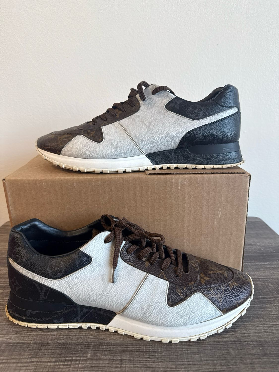 LV Run Away Monogram Sneakers (no box) - 10.5