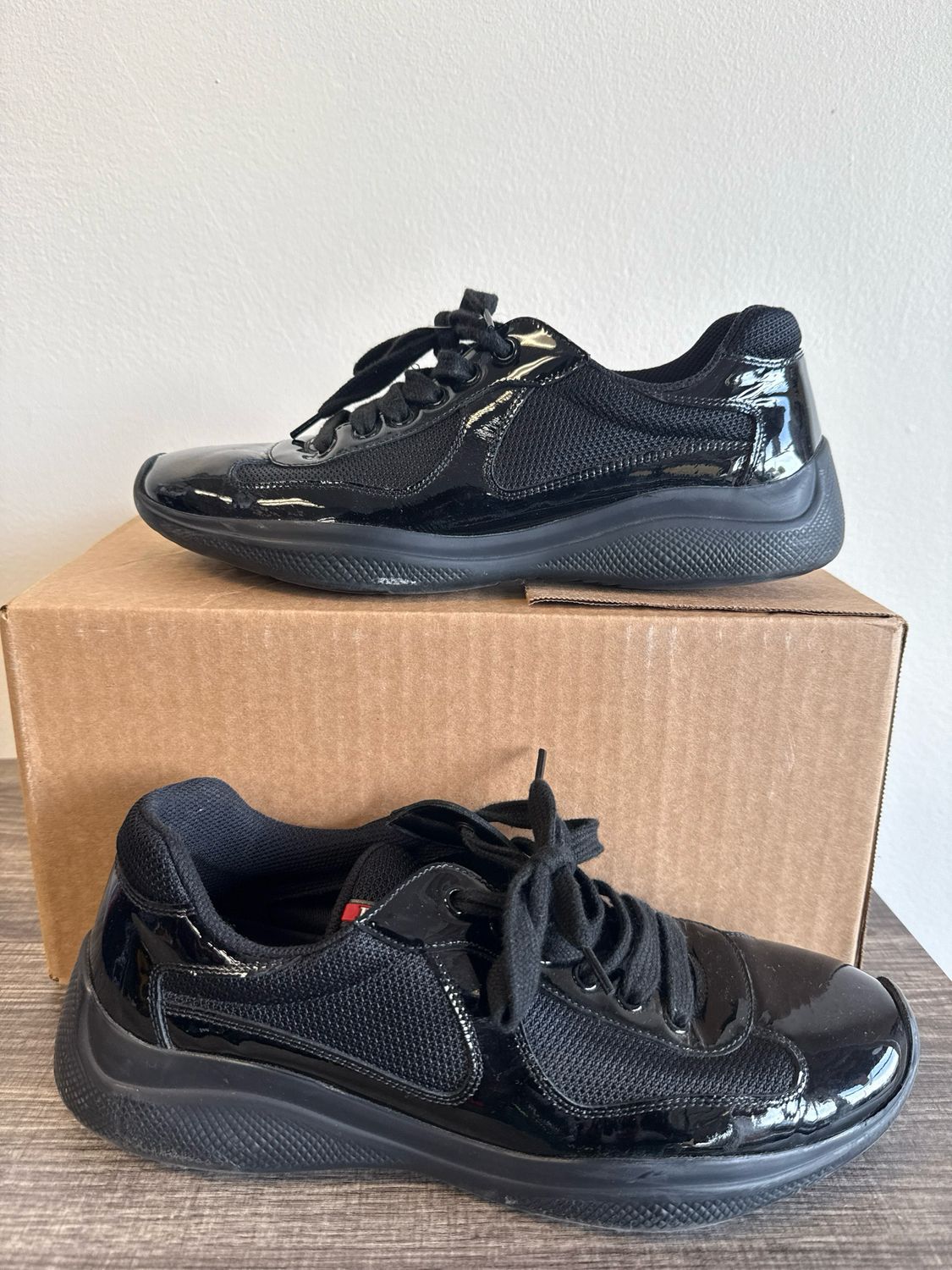 Prada Cups Black Sz 7.5