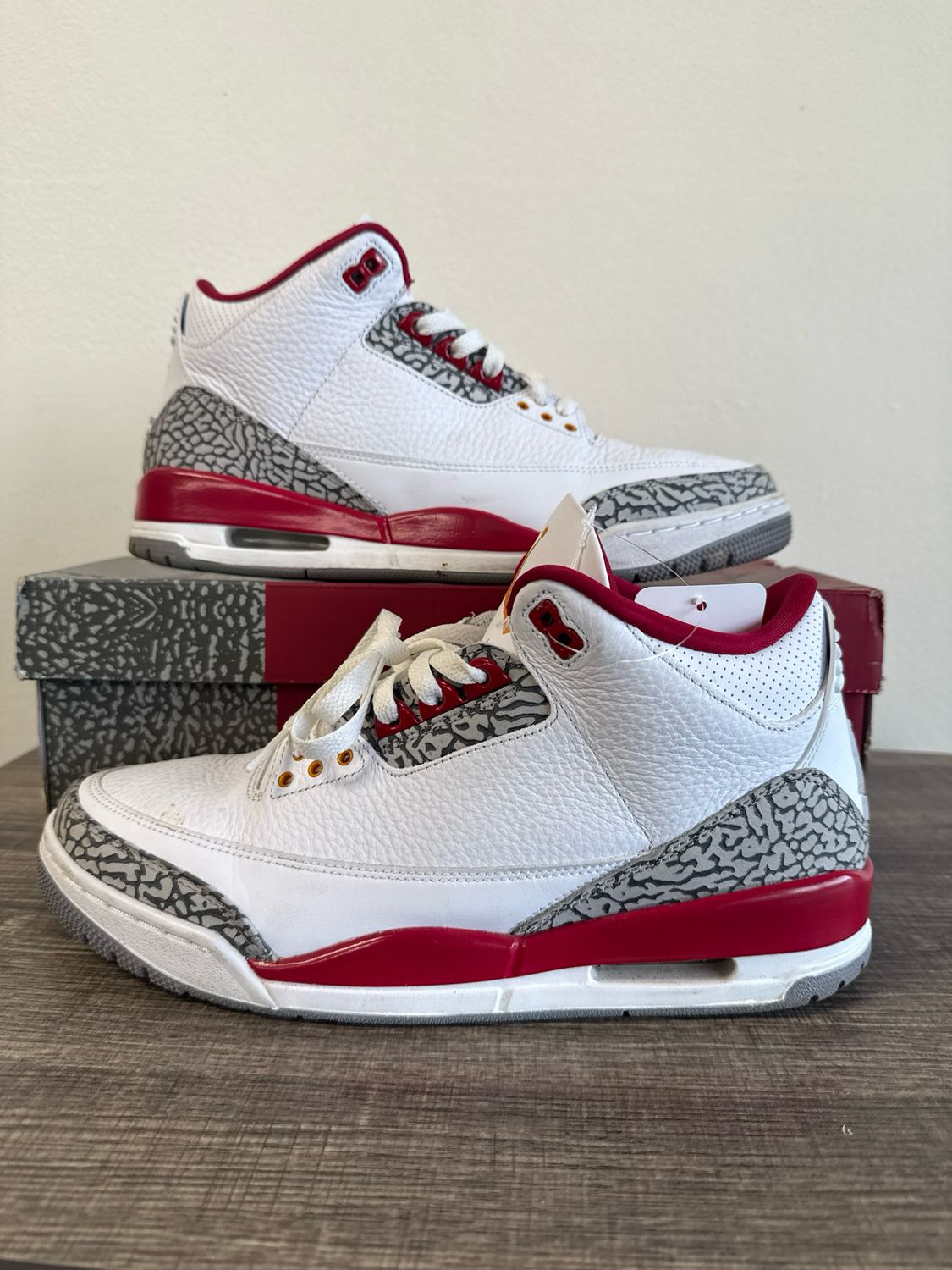 Nike Jordan 3 Red Sz 11