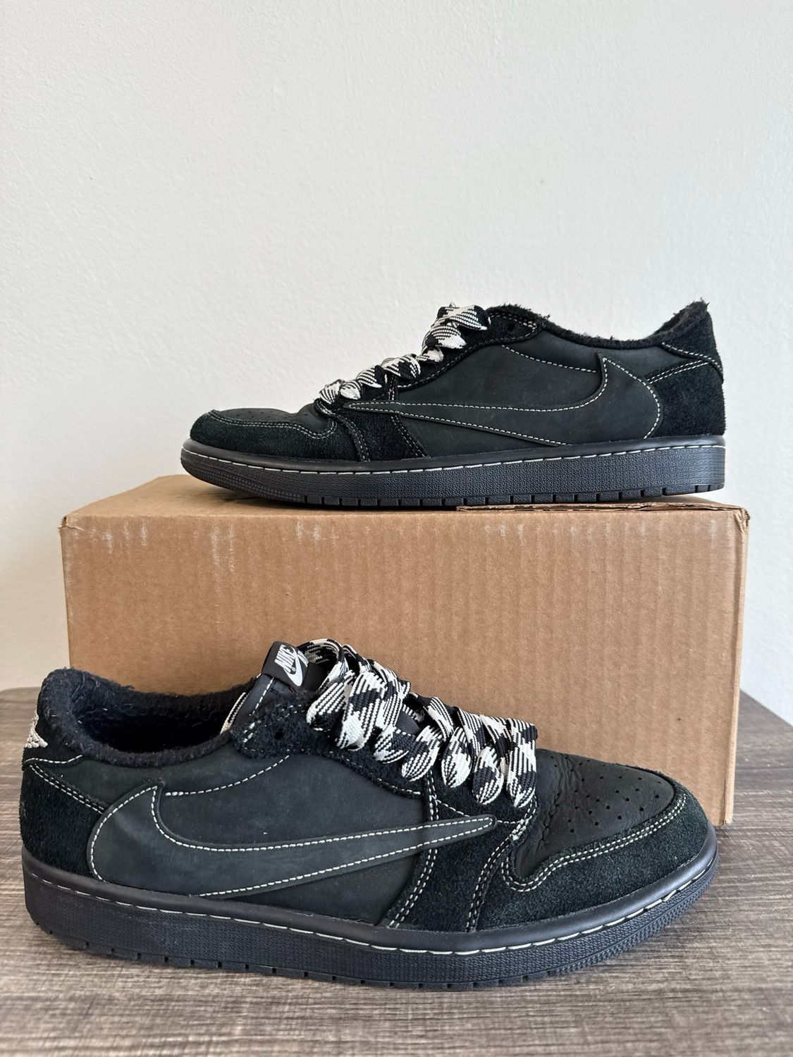 Nike Jordan 1 Low Travis Scott Phantom (no box) Sz 10.5