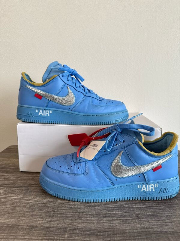 Off-White AF 1 Blue Sz:9.5 (box)