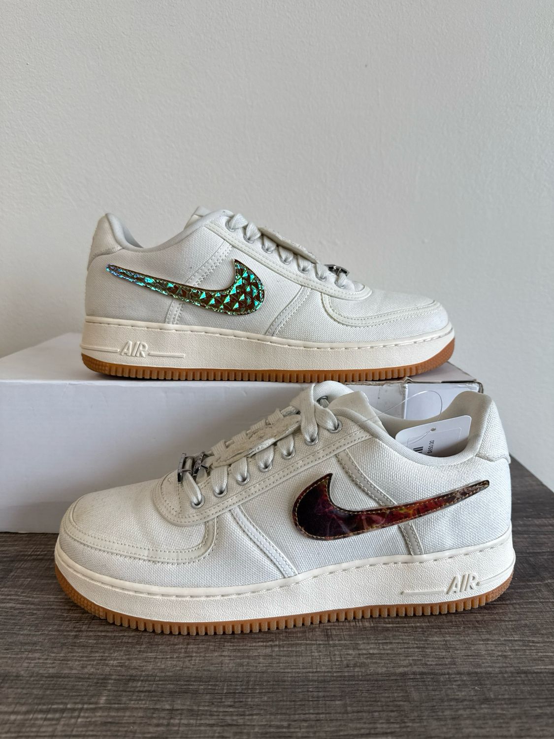 Travis Scott AF1 'Sail' NEW Sz:10 (box)