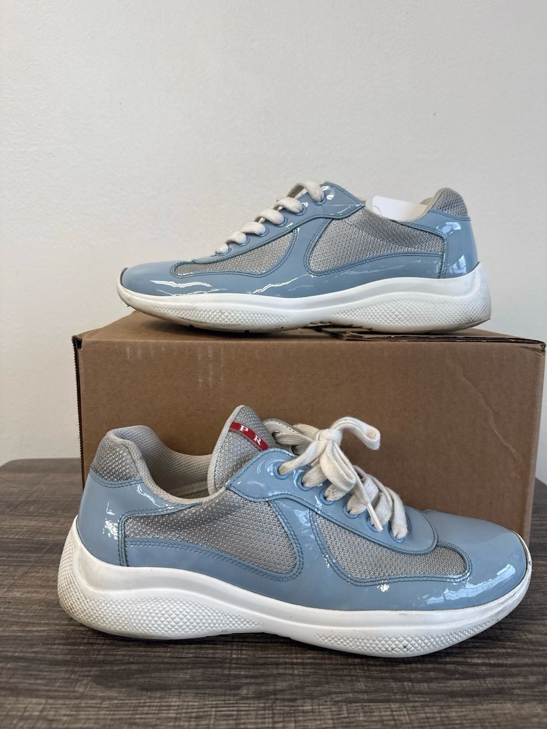 Prada Americas Cup Blue Sz 8.5