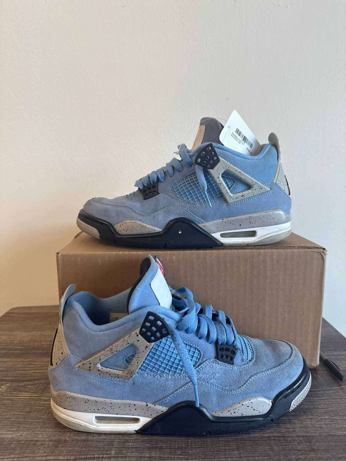 Jordan 4 UNC (No Box) Sz 9.5