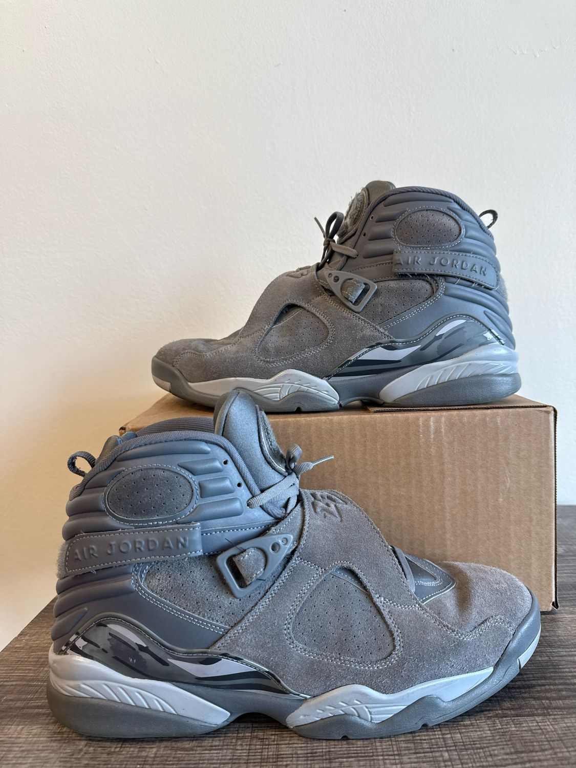 Jordan 8 Grey Sz 9