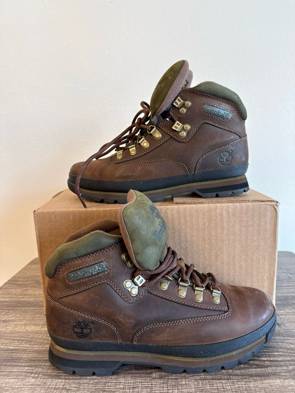 Timberland Low Boots Beef &amp; Broc Sz 8