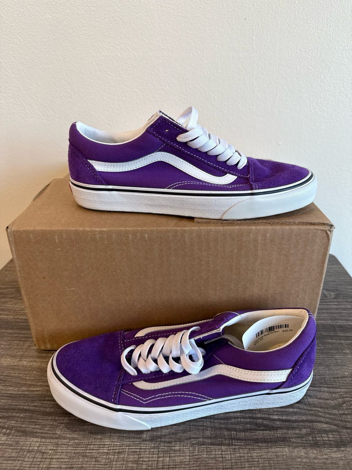 Vans Purple Skate (No Box) Sz 8.5