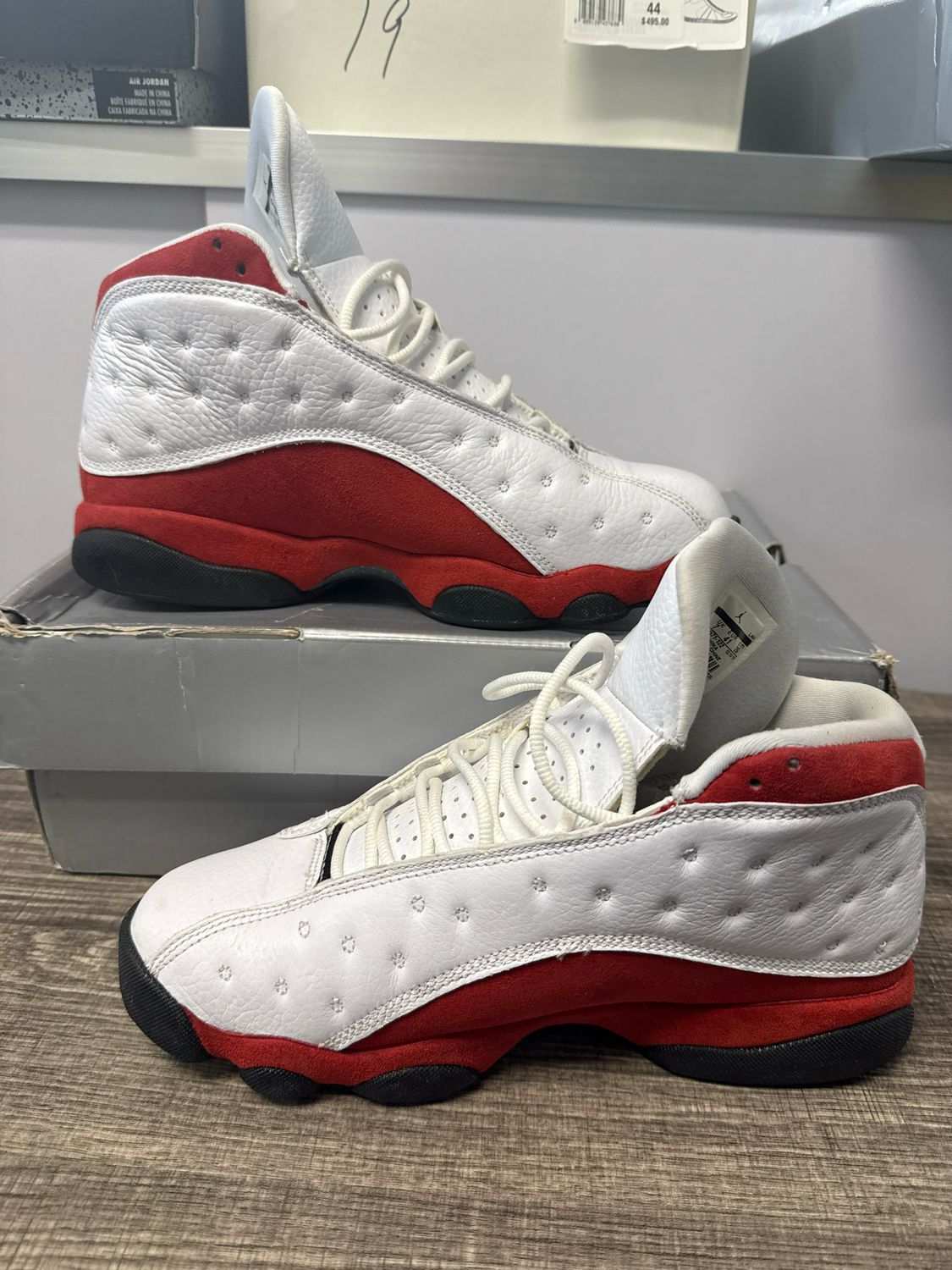 Jordan 13 Red/White Sz 8
