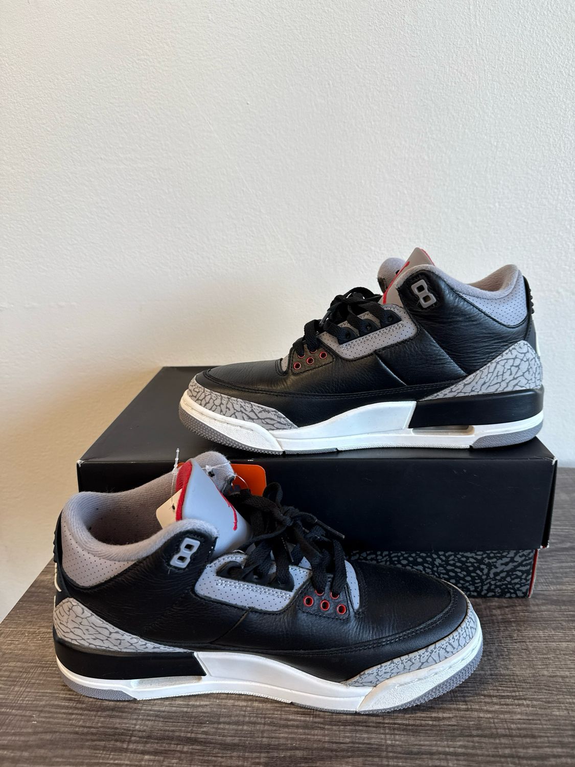 Jordan 3 Bred Sz 8.5