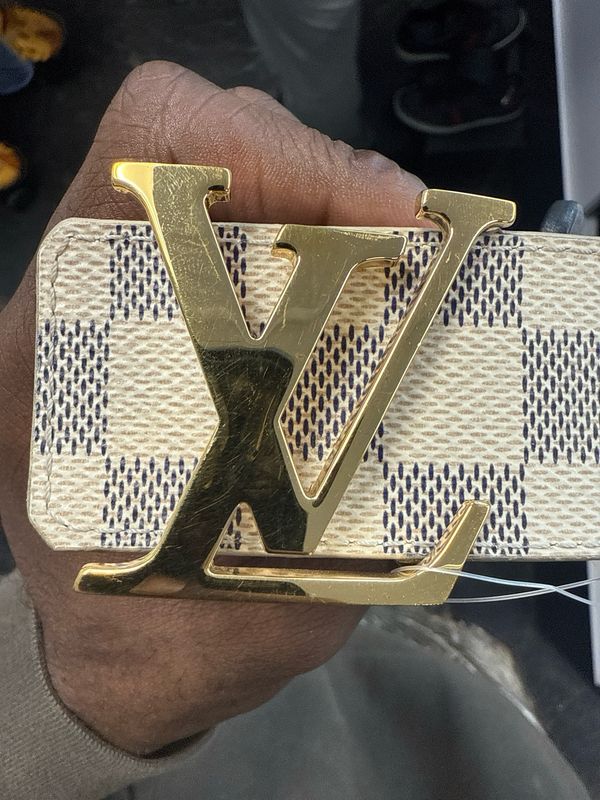 Louis Vuitton Belt Tan Sz:40