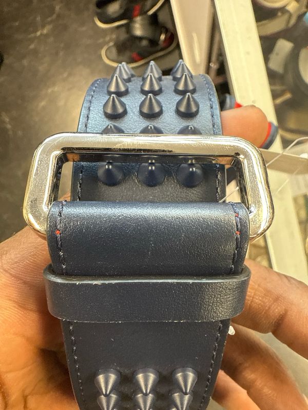 Christian Louboutin Spike Belt Sz 38