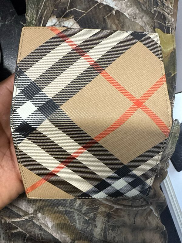 Burberry Check Card Case