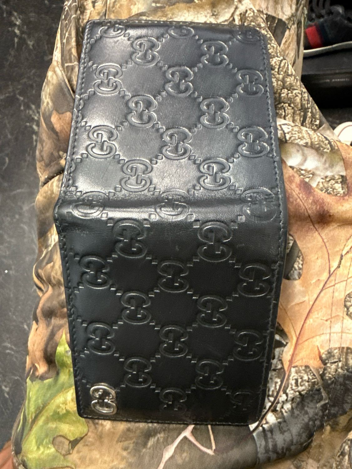 Gucci Black GG Wallet
