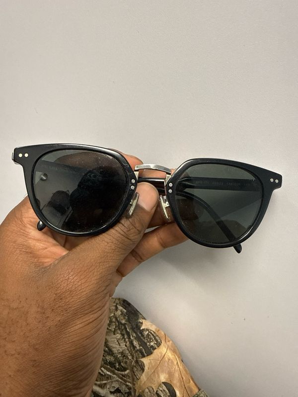 Prada Bottle Lens Black Sunglasses