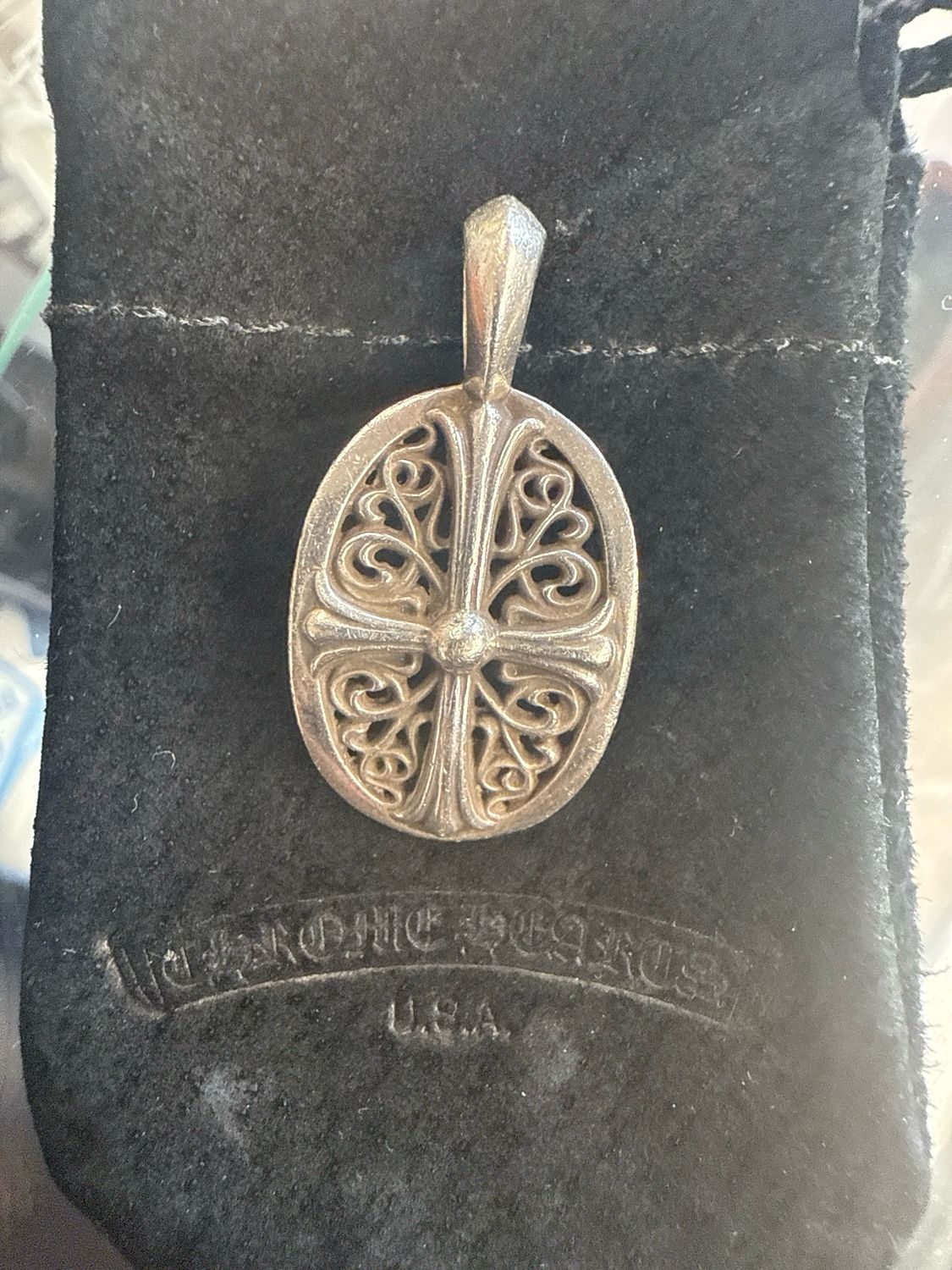 Chrome Hearts Oval Pendant