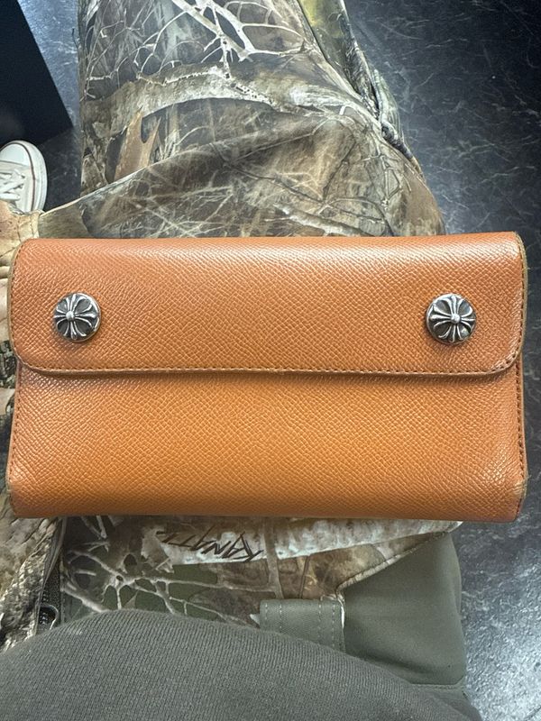 Chrome Hearts Large Brown Wallet Sz OS