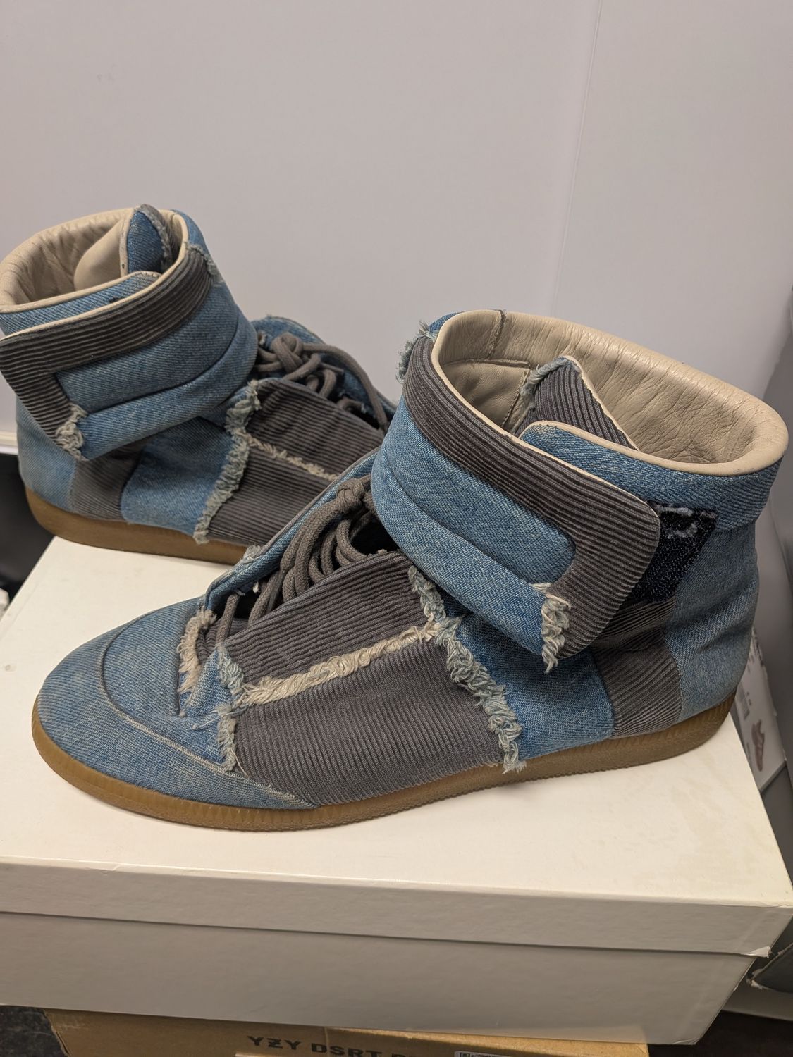 Maison Margiela Denim Corduroy Futures (box) Sz 10