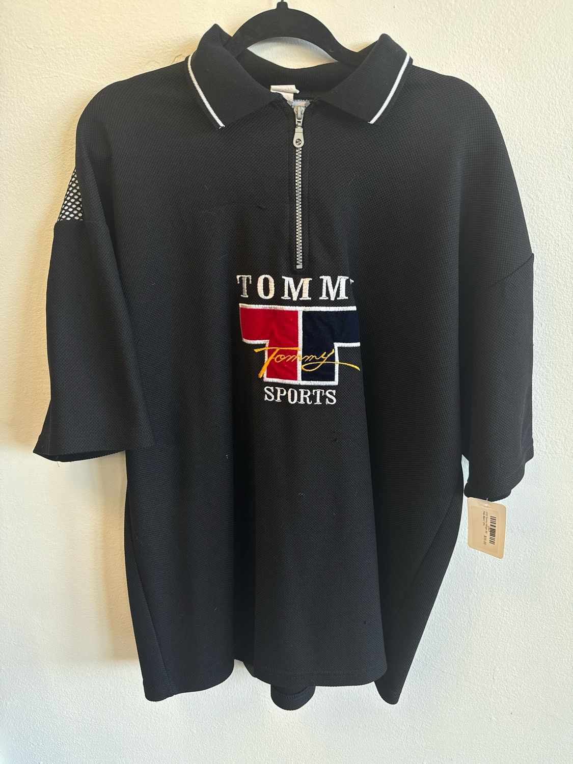 VTG Tommy Hilfiger SS Polo Black