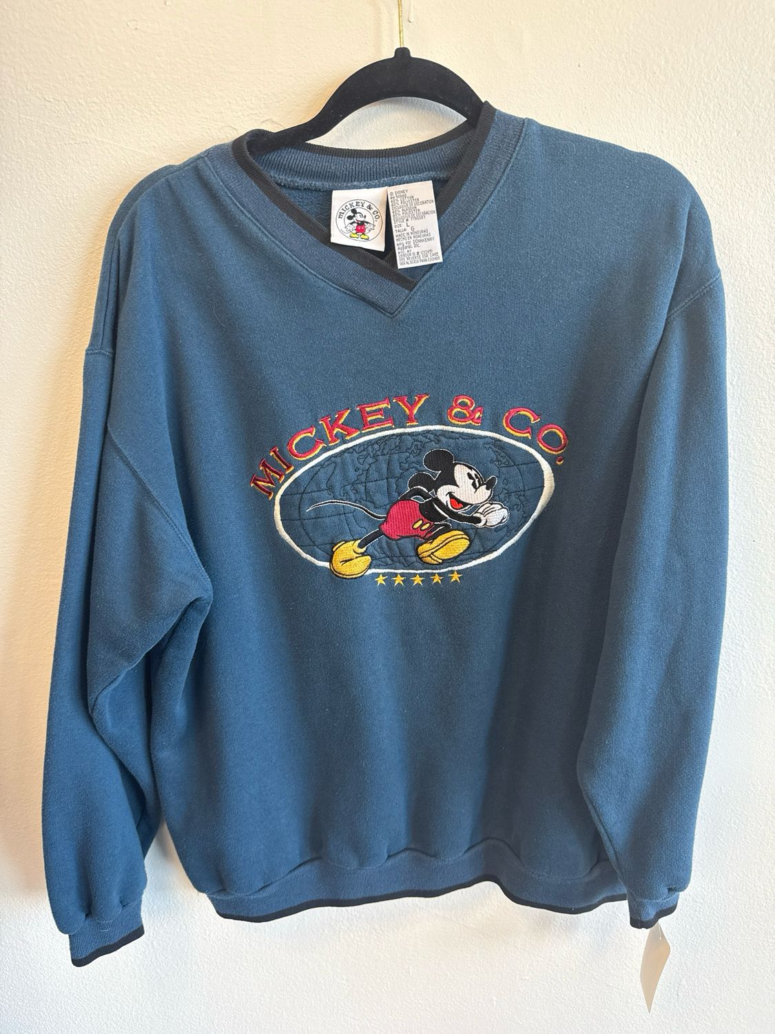 (General) VTG Mickey Mouse Sweatshirt Sz L