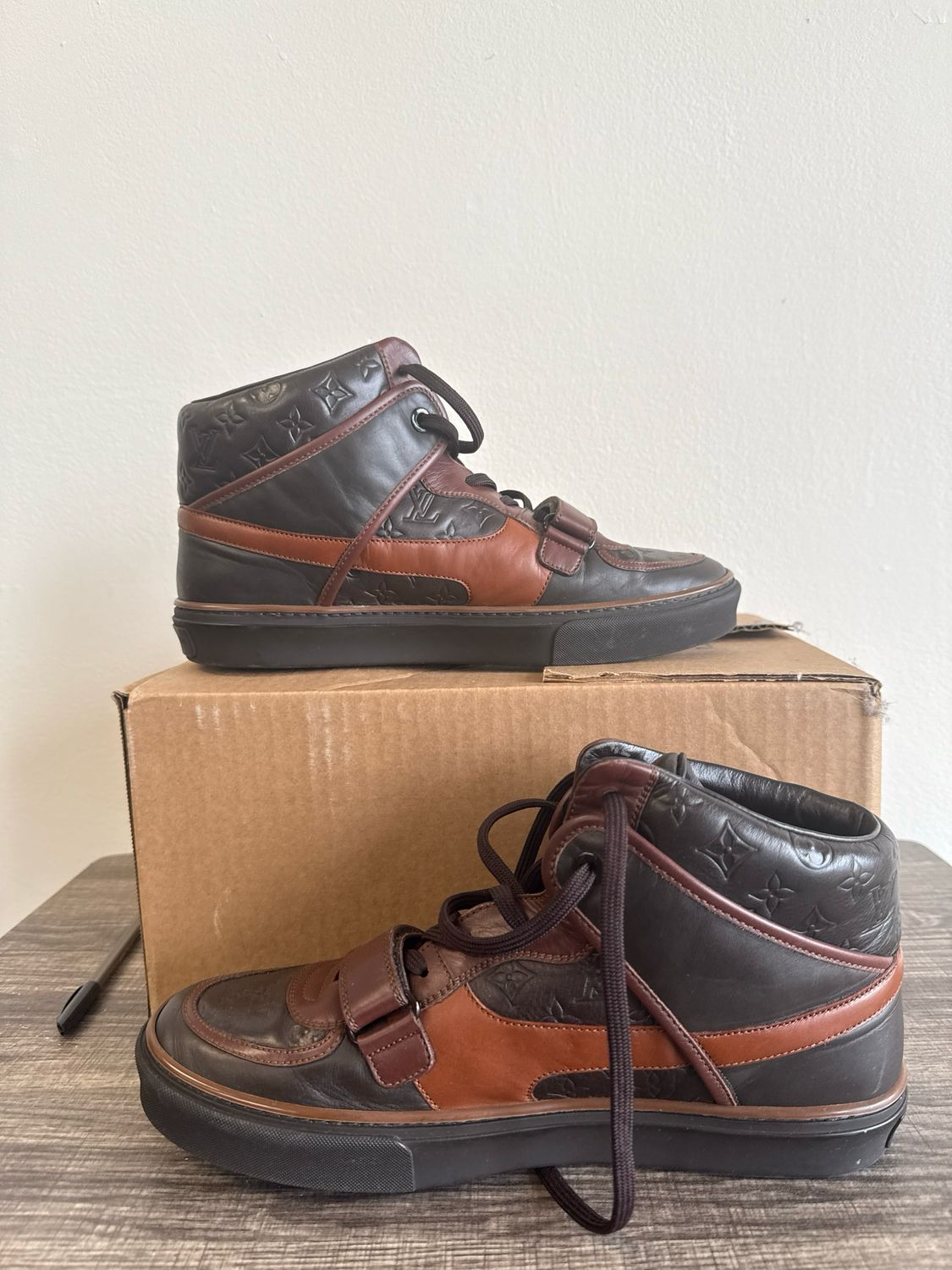 Louis Vuitton Hi-Top Brown Sz 9