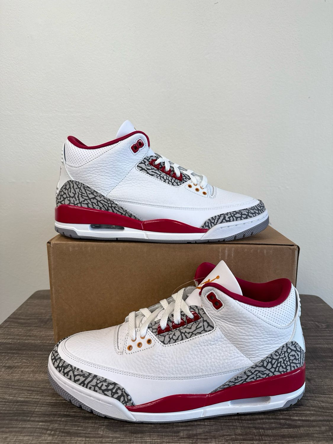 Jordan Retro 3 Fire Red (New, No Box) Sz 11.5