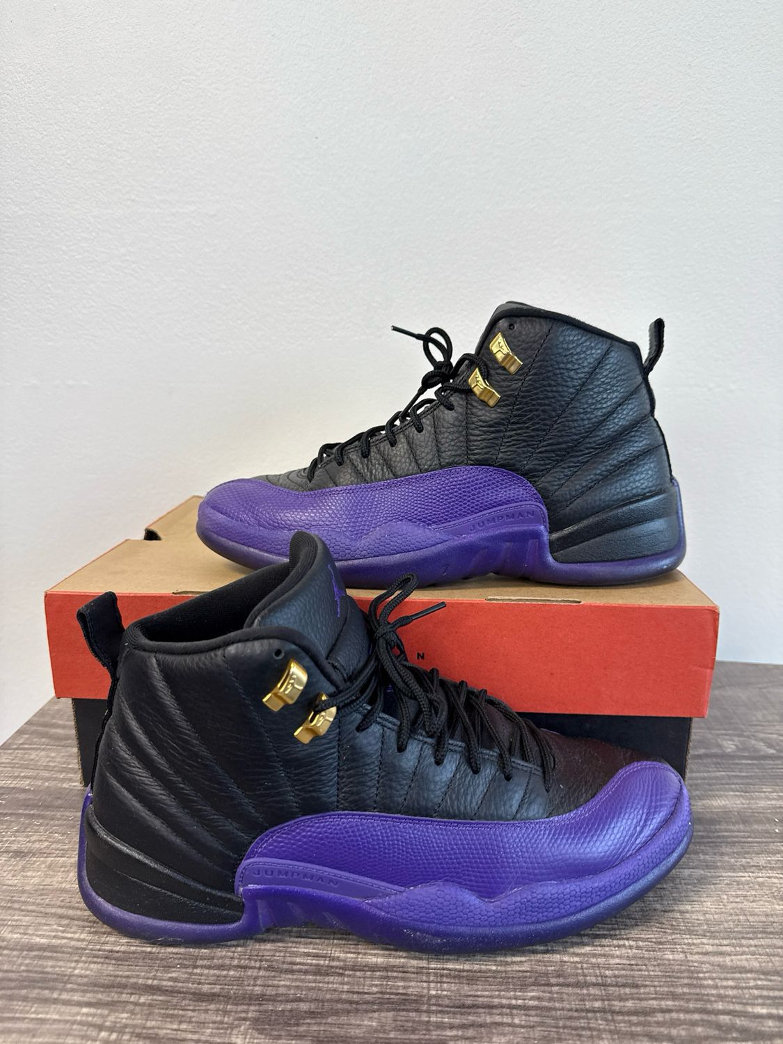 Jordan Retro 12 Court Purple (Box) Sz 10