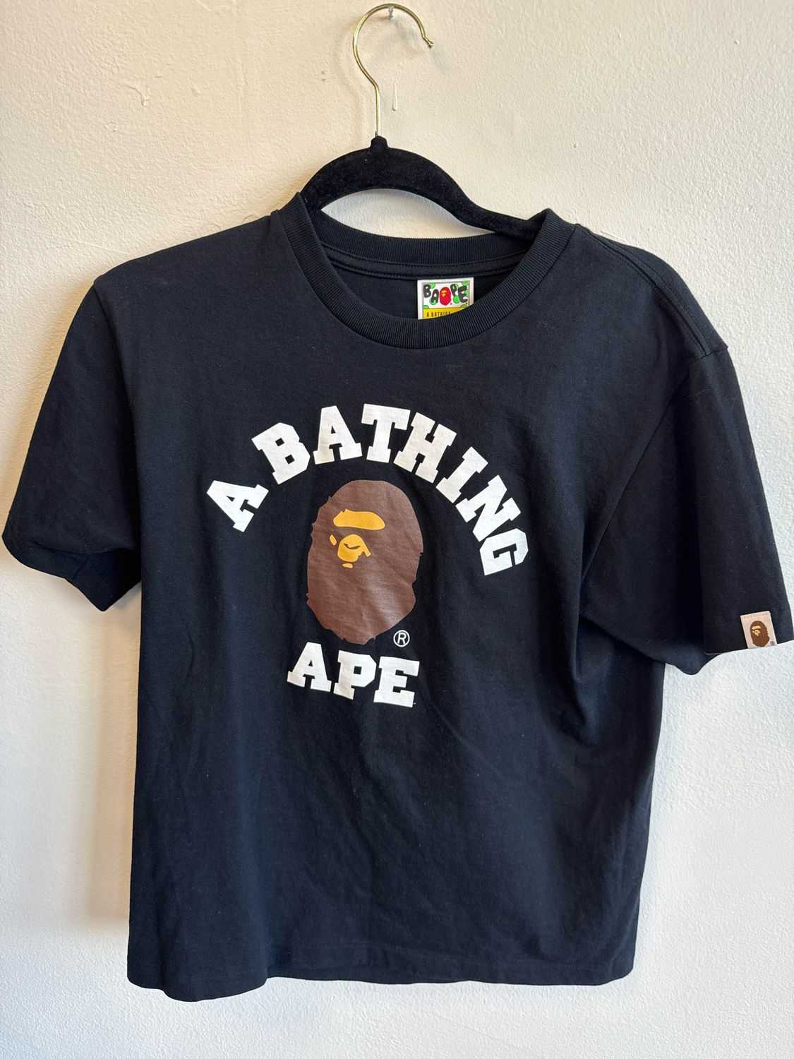 Bape Black T Sz S