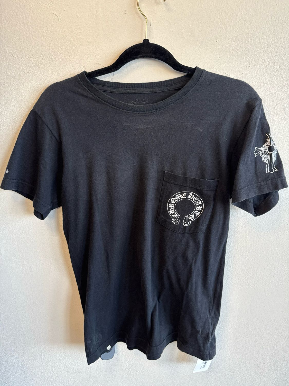 Chrome Hearts Black Hollywood Tee Sz S