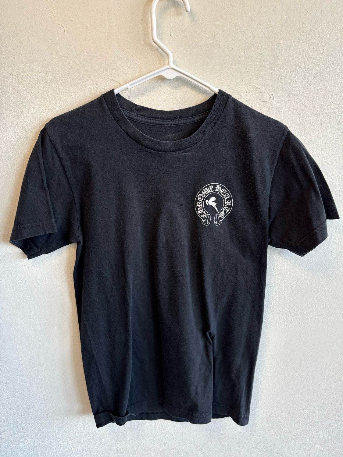 Chrome Hearts Black Foti Skull Tee Sz S