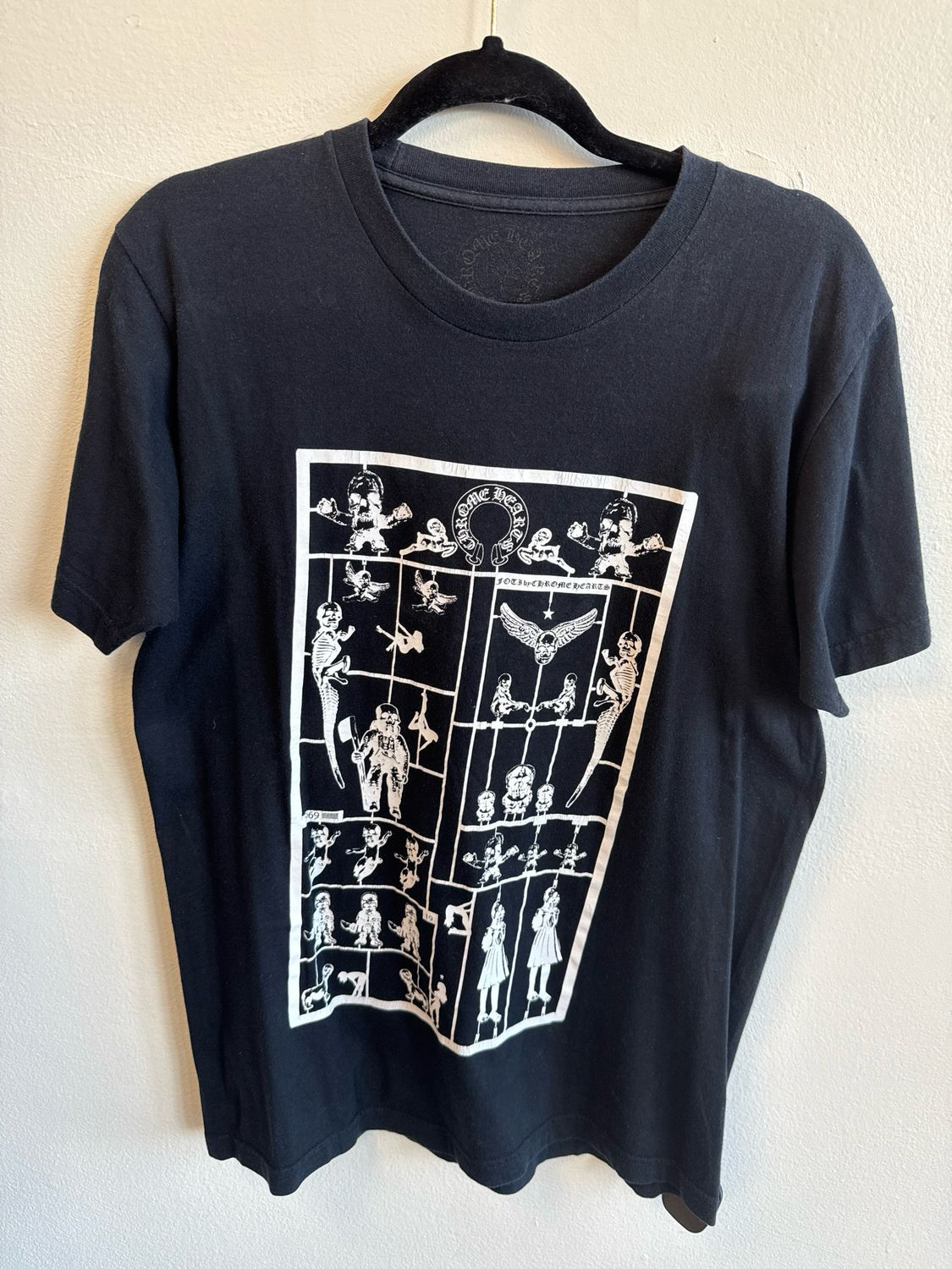 Chrome Hearts Black Foti 1969 Tee Sz M
