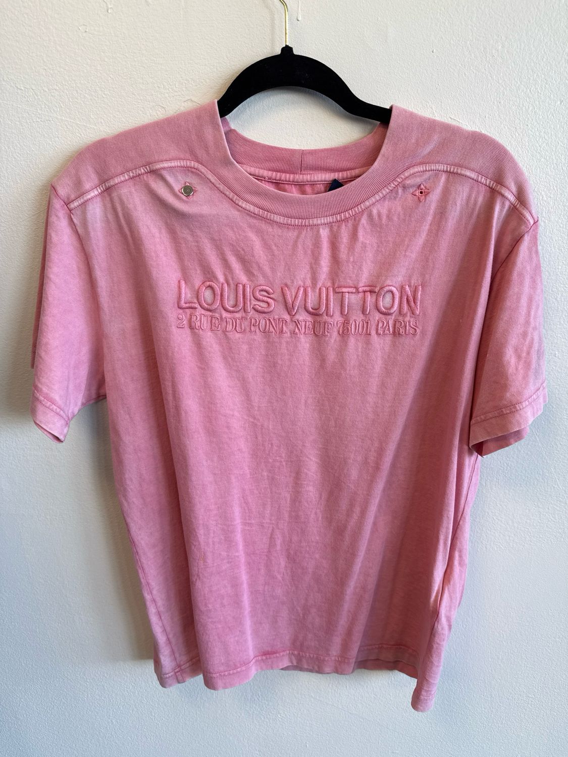 Louis Vuitton Pink Tee Sz XS