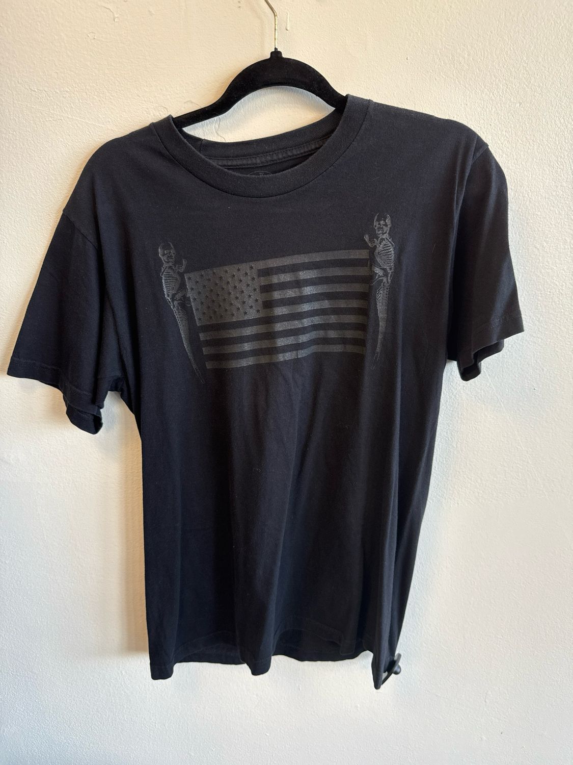 Chrome Hearts Black Foti Arrows/Flag Tee Sz M