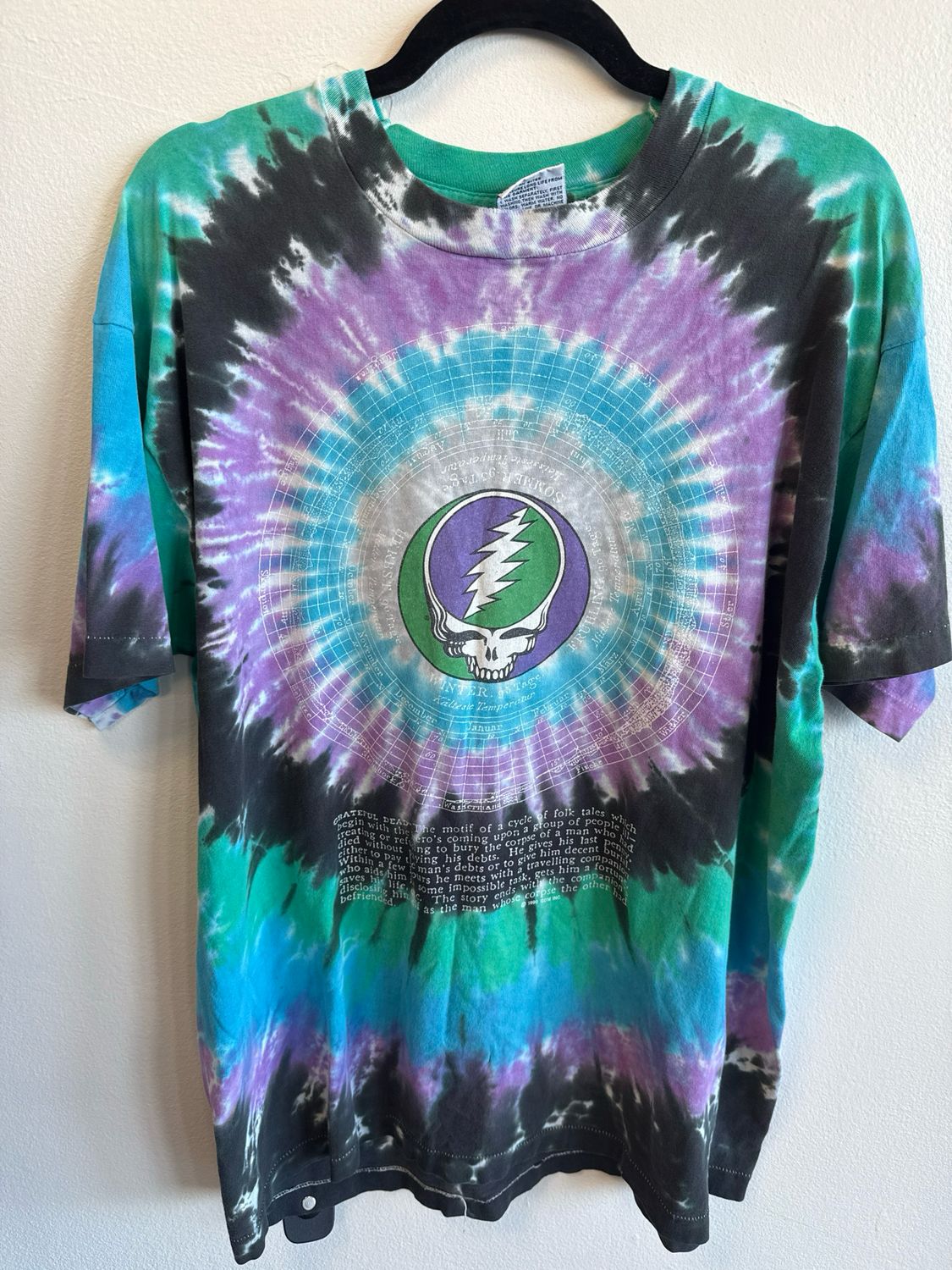 VTG 1990 Grateful Dead 25th Anniversary Shirt