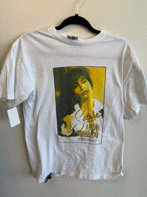 VTG Selena T-Shirt White Sz:M