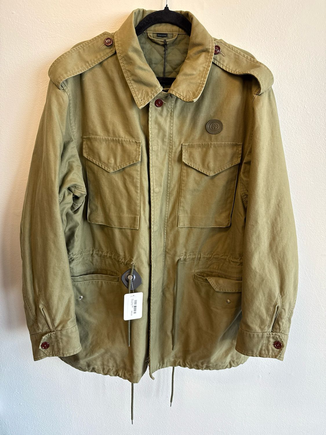 Gucci x Disney Green Coat Sz 52