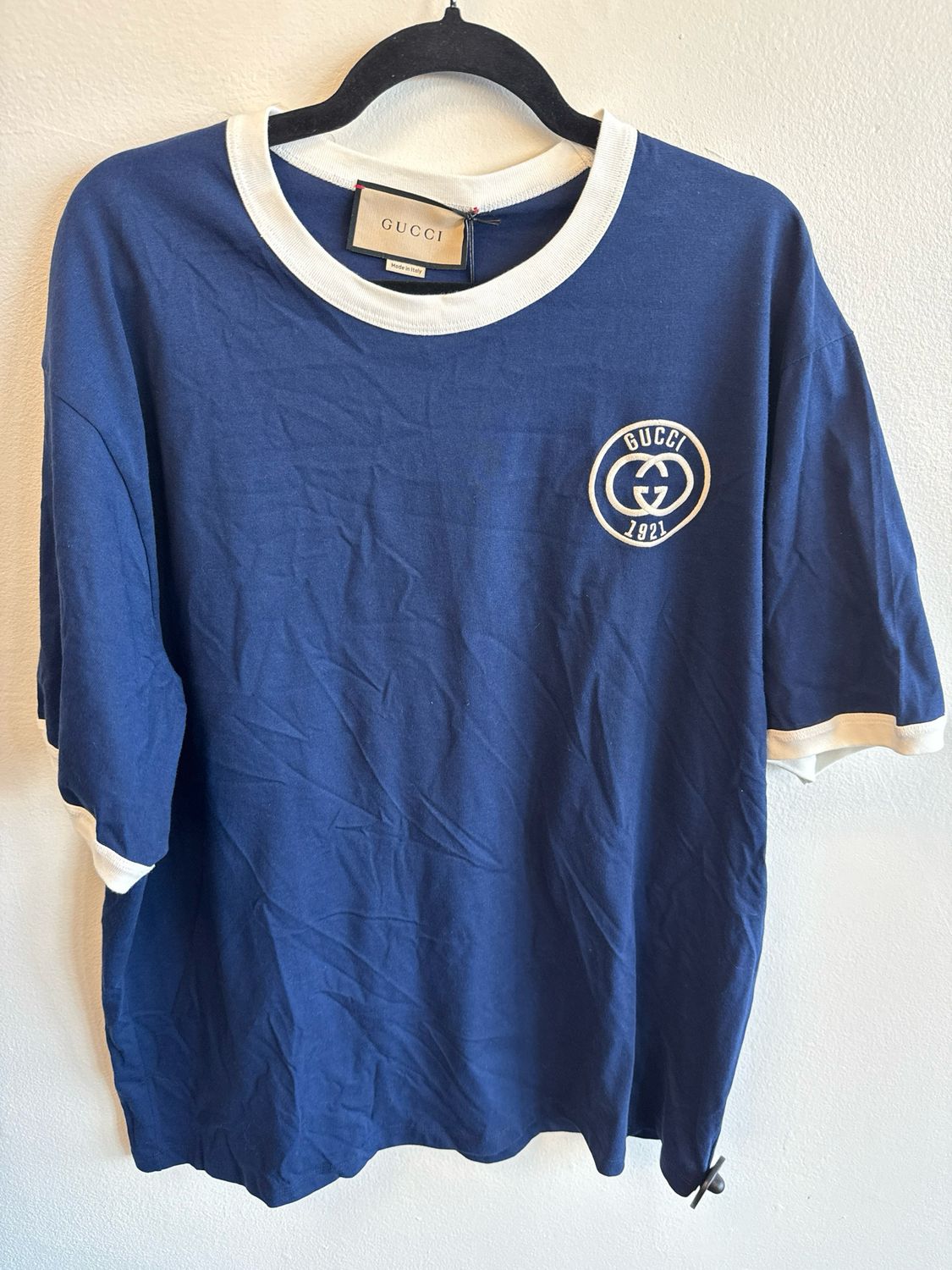 Gucci T-Shirt Blue Sz 3XL