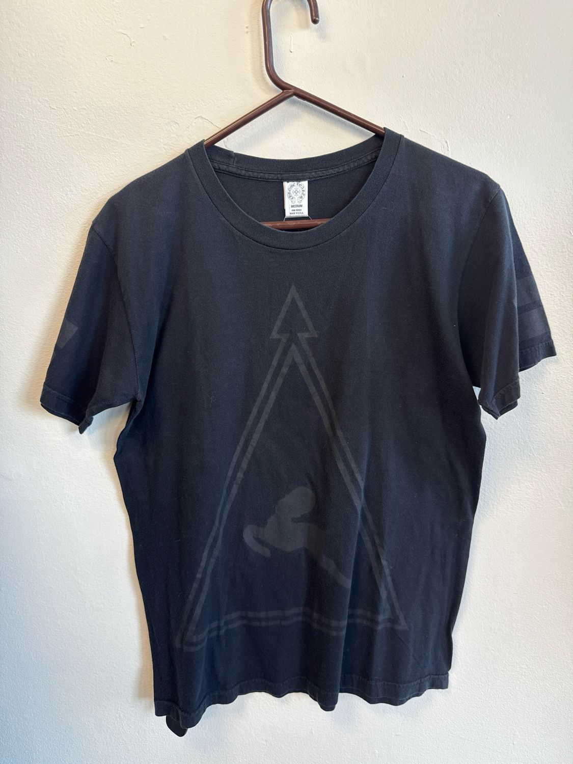 Chrome Hearts Black Foti Triangle Tee Sz M