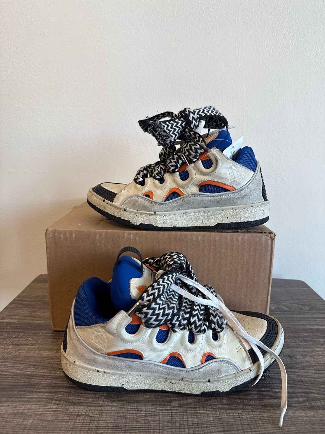 Lanvin Blue/Orange Sz 8