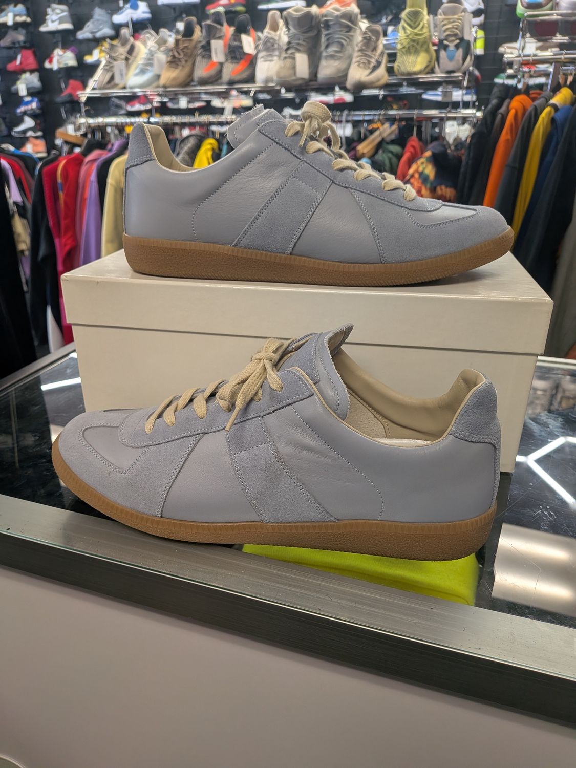 Maison Margiela Light Blue GATs Sz 10