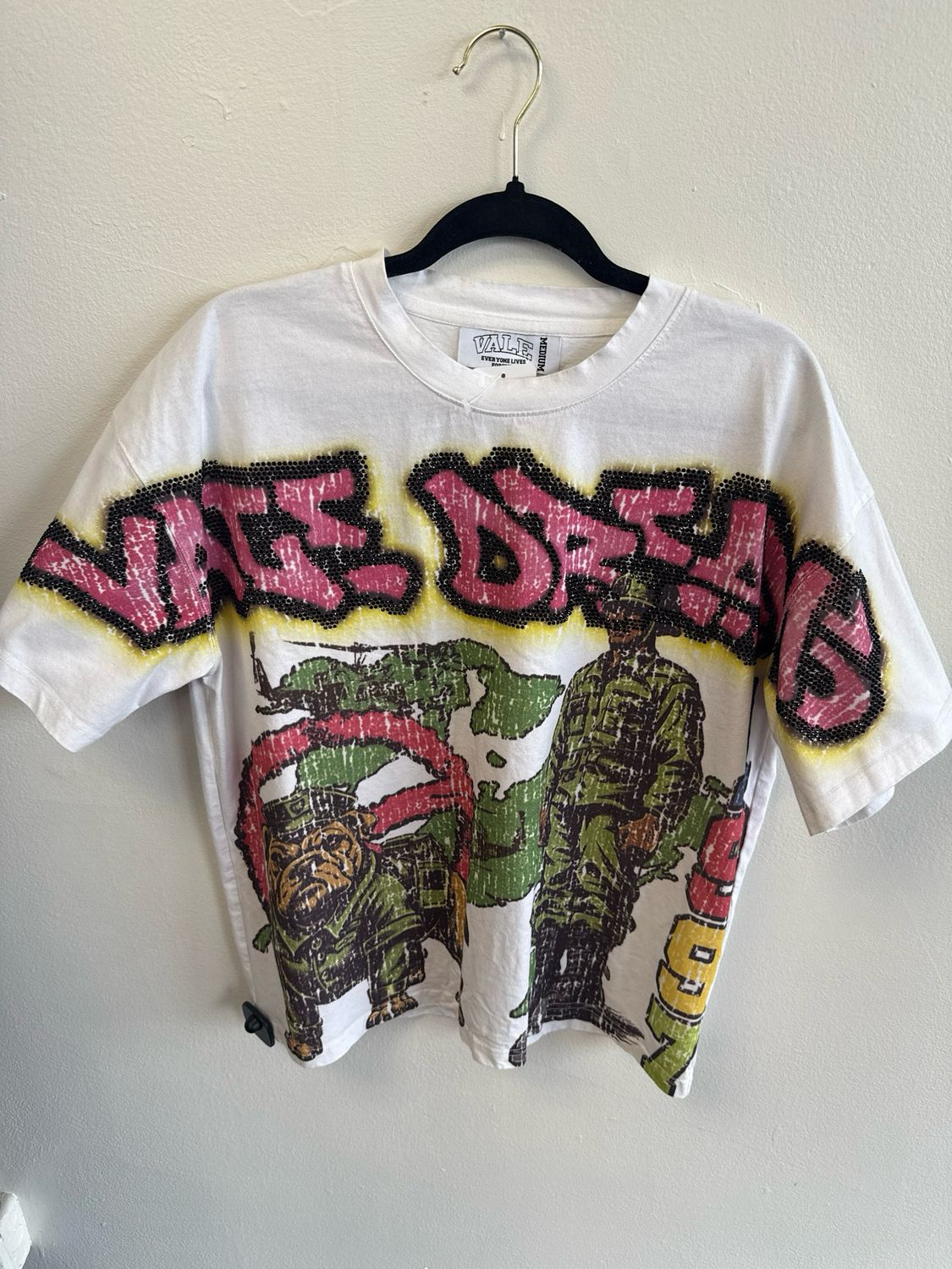 Vale Dreams Studded Tee Sz M